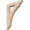 Ekena Millwork Thorton Traditional Smooth Bracket, Douglas Fir, 5 1/2"W x 36"D x 48"H BKT06X36X48THR01SDF - alternate 1